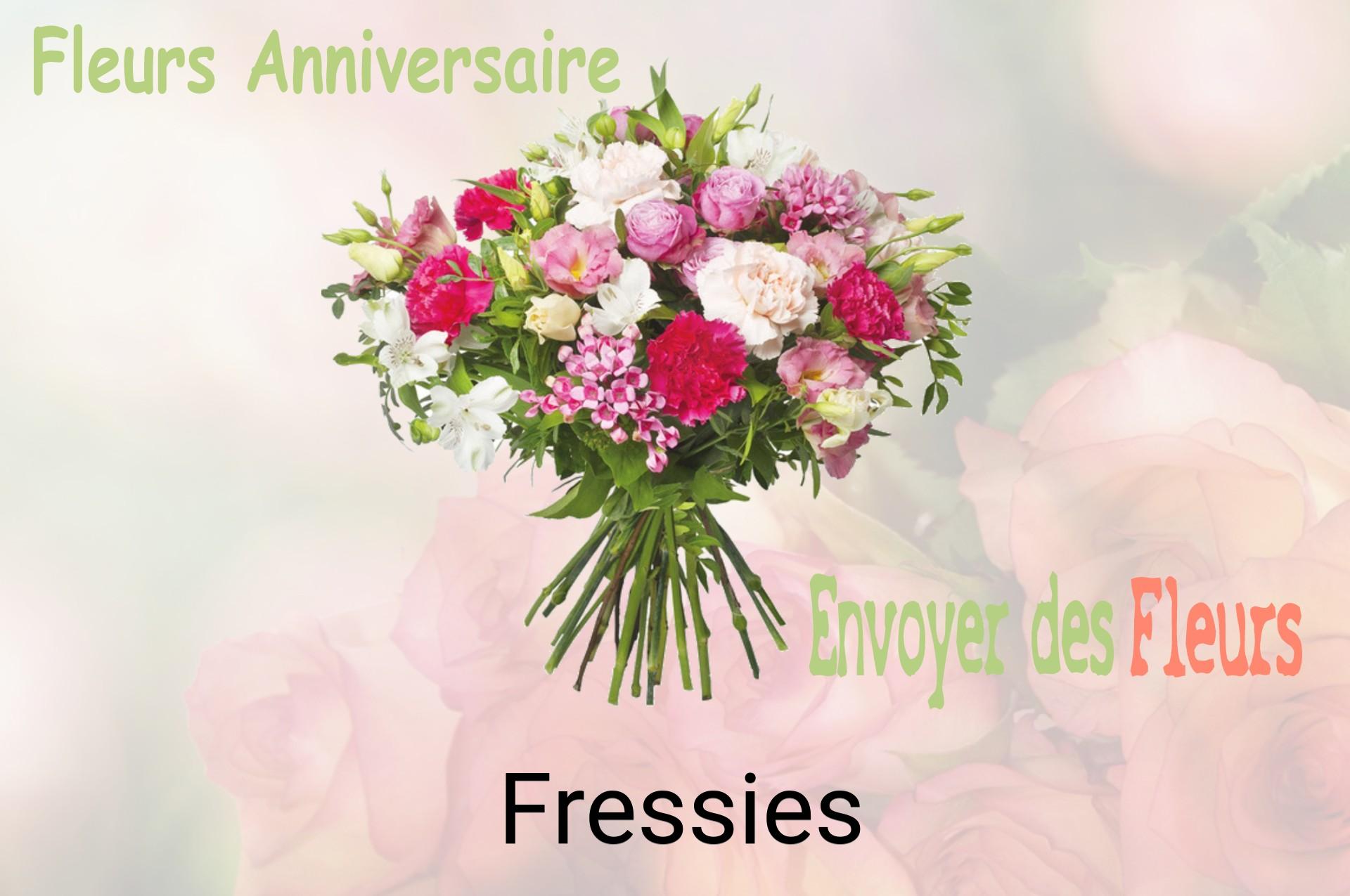 Bouquet de fleurs d’anniversaire livré à Fressies