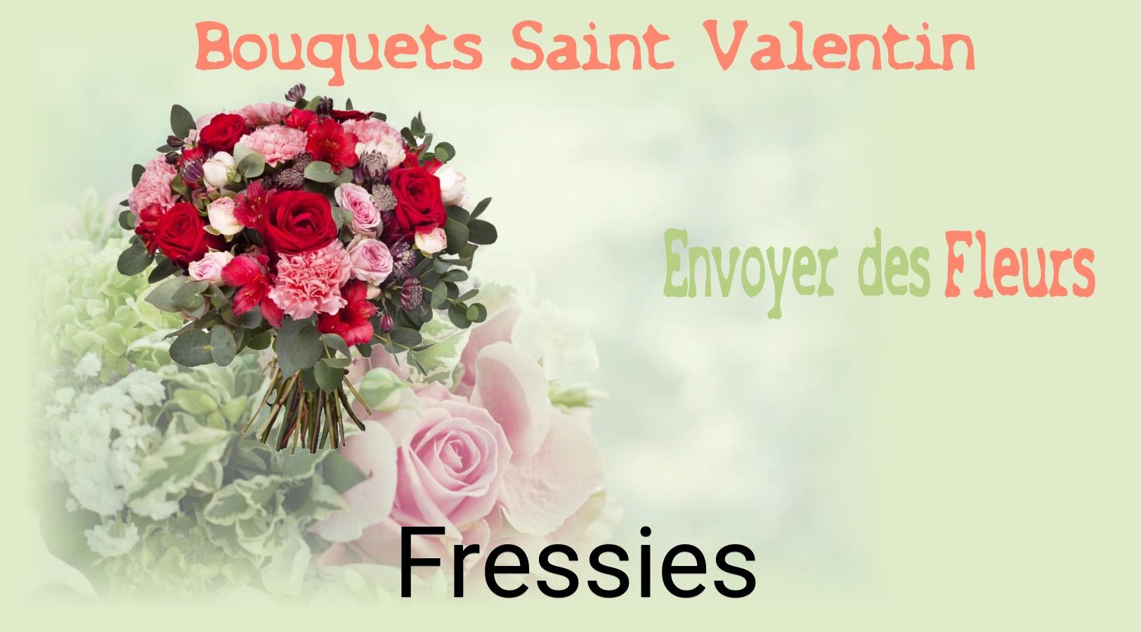 Roses de Saint-Valentin livrées à Fressies